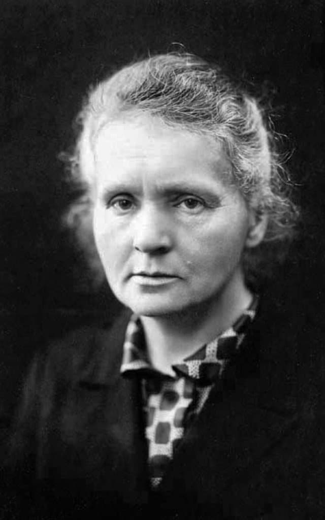 Portrait of Marie Curie